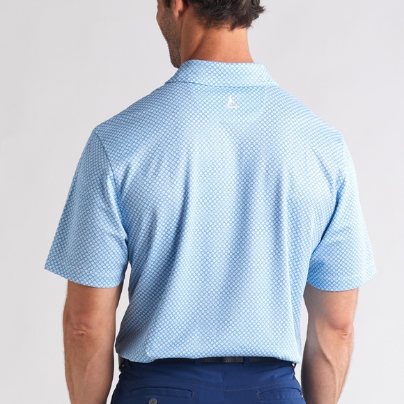 Davis Mini Geo Print Polo - Picture 2 of 3